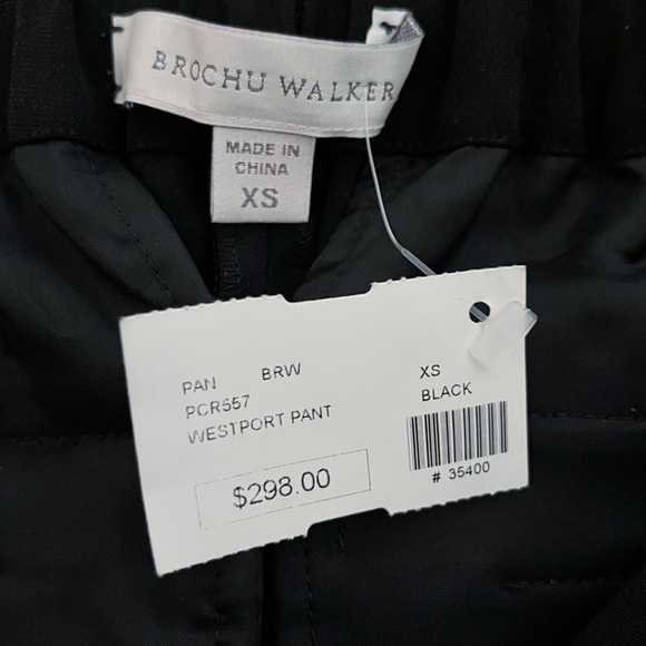 NEW Brochu Walker Westport Pant in Black - Picture 5 of 5